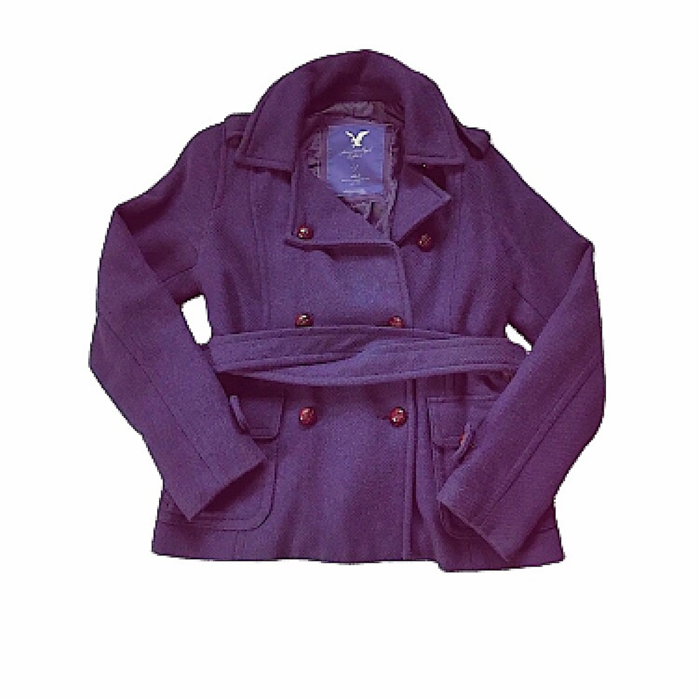 American Eagle AE Navy Peacoat Size L